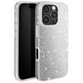 Miniatyrbillede 1 af 6: Glitrende Pailletet Taske til iPhone 16 Pro Stødabsorberende Sølv Grå