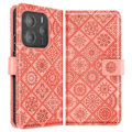 Pikkukuva 2 / 6: Xiaomi Redmi Note 14 5G Mandala Kukat Lompakko Tuki Ruusu Rosa