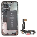 Miniatyrbillede 3 af 5: Lightning-opladningsstik - Apple iPhone 12 og 12 Pro - Rød - Integreret mikrofon