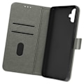 Miniatyrbillede 2 af 6: Etui til Samsung Galaxy A05 - AVIZAR - Wallet Flip og Video Support - Grå Grå