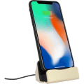 Miniatyrbillede 1 af 4: Dockingstation - iPhone - Opladning & Synchronisering - Guld - Lightning - 1A Guld
