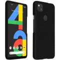 Miniatyrbillede 1 af 4: Coque - Google - Pixel 4A - Hård - Stoffinish - Vaskbar Anti-fingeraftryk Svart