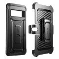 Pikkukuva 2 / 6: Full Body Case Google Pixel 8 Prolle Iskunkestävä Kickstand Supcase Blackilla Svart