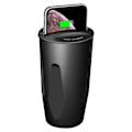 Pikkukuva 2 / 4: Suuntaava tupakansytytin - Yhteensopiva - Musta - 2 USB-porttia - QI-toiminto - 4,4A Svart