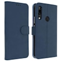 Miniatyrbillede 1 af 4: Hus - AVIZAR - Huawei P Smart Z/Y9 Prime 2019 - Folio etui - Blød cover - Mørkeblå Midnattsblå