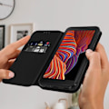 Miniatyrbild 3 av 4: Fodral till Samsung Galaxy Xcover 5 - AVIZAR - Plånbok Video Support Funktion - Svart Svart