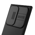 Miniatyrbillede 2 af 6: Nillkin hårdt etui til Samsung S24 Ultra - Stødsikkert forstærkede hjørner - Skydekameracover - Sort Svart