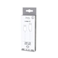 Miniatyrbillede 3 af 4: USB-C til USB-A 3A Opladning og synkronisering POP-kollektion 1,5m Jaym Hvid Vit