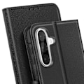 Miniatyrbild 4 av 5: Etui för Samsung Galaxy A36 Fällportfölj Fancy Svart Svart
