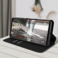Miniatyrbillede 4 af 4: Sony Xperia 1 III Etui - AVIZAR - Portefeuille Cover - Video Støttefunktion - Sort Svart