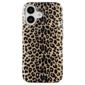 Miniatyrbillede 1 af 5: Coque MagSafe til iPhone 16 Elegant Design Player Burga Brun kastanj