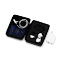 Miniatyrbillede 4 af 5: Rejseoplader Multiport 67W GaN PowerMaxx med USB-C kabel 1m CYGNETT Hvid Vit