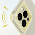 Miniatyrbild 4 av 5: Skal till iPhone 16 Pro Max - AVIZAR - Gul förstärkta stötfångarhörn Gul