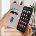 Miniatyrbillede 3 af 5: Samsung Galaxy A13 5G etui - AVIZAR - Pungcover - Standerfunktion - Rose Gold rosa guld