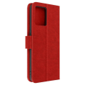 Miniatyrbillede 2 af 5: Cover - AVIZAR - Oppo Reno 7 - Video Support Funktion - Rød - Hard Shell Röd