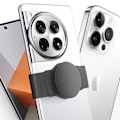 Miniatyrbild 4 av 5: Smartphonetillbehör - POPSOCKETS - PopGrip - Svart - Infällbart stöd - PopMounts-kompatibla Svart