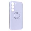 Miniatyrbillede 2 af 5: Taske til Samsung Galaxy S23 - AVIZAR - Fleksibel - Lilla - Soft touch - Ringstøtte Lila