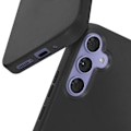 Pikkukuva 3 / 5: MAYAXESS suojapaketti Samsung Galaxy A15 5G:lle - Läpinäkyvä puolijäykkä kotelo ja 9H karkaistu lasi Transparent