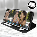Miniatyrbillede 4 af 4: Hus - AVIZAR - Galaxy Note 20 Ultra - Dobbelt vindue - Videostativ - Sort Svart