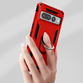 Miniatyrbillede 3 af 5: AVIZAR beskyttelsescover til Google Pixel 7 Pro - Ultra Rigid - Rød støttering Röd