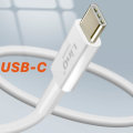Miniatyrbillede 4 af 5: Vægoplader - LinQ - Strømforsyning 96W - USB C-port - 2m kabel - Hvid Vit