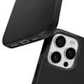 Miniatyrbillede 3 af 5: Etui - MAYAXESS - iPhone 16 Pro Max - Blød silikone - Anti-ridsebeskyttelse - Elegant Svart