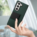 Pikkukuva 4 / 5: Kotelo Samsung Galaxy Z Fold 5:lle - AVIZAR - Klassinen jalusta - Vihreä - Jalustan tuki Grön