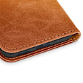 Miniatyrbild 5 av 5: Housse Folio för Motorola Edge 60 Fusion och Edge 60 Video Stöd Brun kastanj