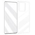 Miniatyrbild 1 av 6: Fodral till Motorola Edge 40 Soft Silikon Härdat Glas Fasad 3D Myway Transparent Transparent