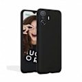 Miniatyrbillede 1 af 3: Taske til Xiaomi Redmi 10C Premium Silikone Microfiber Jaym Sort Svart