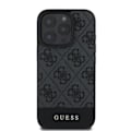 Miniatyrbillede 2 af 4: Coque - GUESS - GUHCP16XG4GLGR - iPhone 16 Pro Max - Syntetisk læder - Overlegen beskyttelse Svart