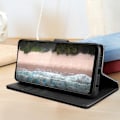 Pikkukuva 3 / 5: Oppo Reno8 Lite 5G Case Flip Wallet Video Support musta Svart
