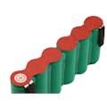 Miniatyrbillede 3 af 3: Batteri til Wolf Plæneklipper ACCU BS60 Ni-MH 7.2V 2150mAh 15.5Wh
