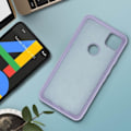 Pikkukuva 4 / 4: Suojakotelo - AVIZAR - Google Pixel 4A - Puolijäykka - Soft Touch - Violetti Lila