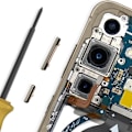Pikkukuva 4 / 4: Virta- ja äänenvoimakkuuspainike Samsung Galaxy S24:lle ja S24 Plus Beigelle Beige