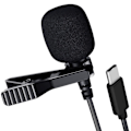 Miniatyrbillede 1 af 4: Micro-cravate - LinQ - USB-C - Støjdæmpning - 1.5m - Sort Svart
