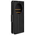 Miniatyrbillede 1 af 6: Etui til Honor Magic 6 Lite 5G Flip Wallet Support håndledsrem Sort