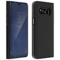 Miniatyrbild 2 av 4: Hållare Flip Cover - AVIZAR - Samsung Galaxy S8 Plus - Svart - Semihård - Ställningsfunktion Svart