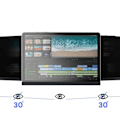 Pikkukuva 3 / 4: Alkuperäinen Samsung Tab S9 Plus Magneettinen Anti-Spy Privacy Screen Film