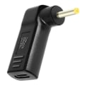 Miniatyrbild 1 av 6: USB-C till ASUS laddningsadapter för bärbar dator 2,5 x 0,7 mm, svart
