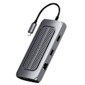 Miniatyrbillede 2 af 4: USB C Hub - Satechi - MX - 2 HDMI 4K - Ethernet - 2 USB - Jack