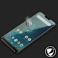 Pikkukuva 4 / 4: Näytönsuoja - AVIZAR - Xiaomi Mi A2 Lite - Karkaistu lasi - Ultraohut - Naarmuuntumaton 9H transparent