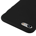 Miniatyrbillede 4 af 4: Bagcover AVIZAR til iPhone 7 og iPhone 8 - Mat sort - Blødt silikonegummi - Mat finish Svart