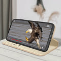 Miniatyrbild 4 av 4: Plånboksfodral - Samsung - Galaxy S22 Plus - Guldgul - Syntetiskt läder - Videostöd Gult guld