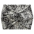 Miniatyrbillede 2 af 3: Glamour Grå Python Print Satin Hårbånd Grå