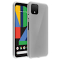 Miniatyrbillede 1 af 4: Coque - ADVARSEL - Google Pixel 4 - Silikone Gel Fleksibel - Ultra Fin - Beskyttelse mod Stød og Ridser Vit
