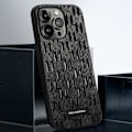 Miniatyrbillede 3 af 5: Cover til iPhone 14 Pro Max - KARL LAGERFELD - Saffiano læderfinish - Sort Svart