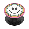 Miniatyrbillede 1 af 5: PopGrip - POPSOCKETS - Flerfarvet smiley-design - Ultralet - Udtrækkelig - Videounderstøttelse Flerfärgad