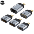 Miniatyrbillede 2 af 4: Typec til vga - USB 3.1 Type C til HDMI-adapter, RJ45-stik, 4K-8k 60Hz projektion, han til hun, video
