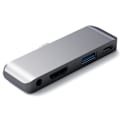 Pikkukuva 2 / 4: USB Type C Hub - Satechi - HDMI 4K - 4 Porttia - Plug & Play - Alumiini Harmaa